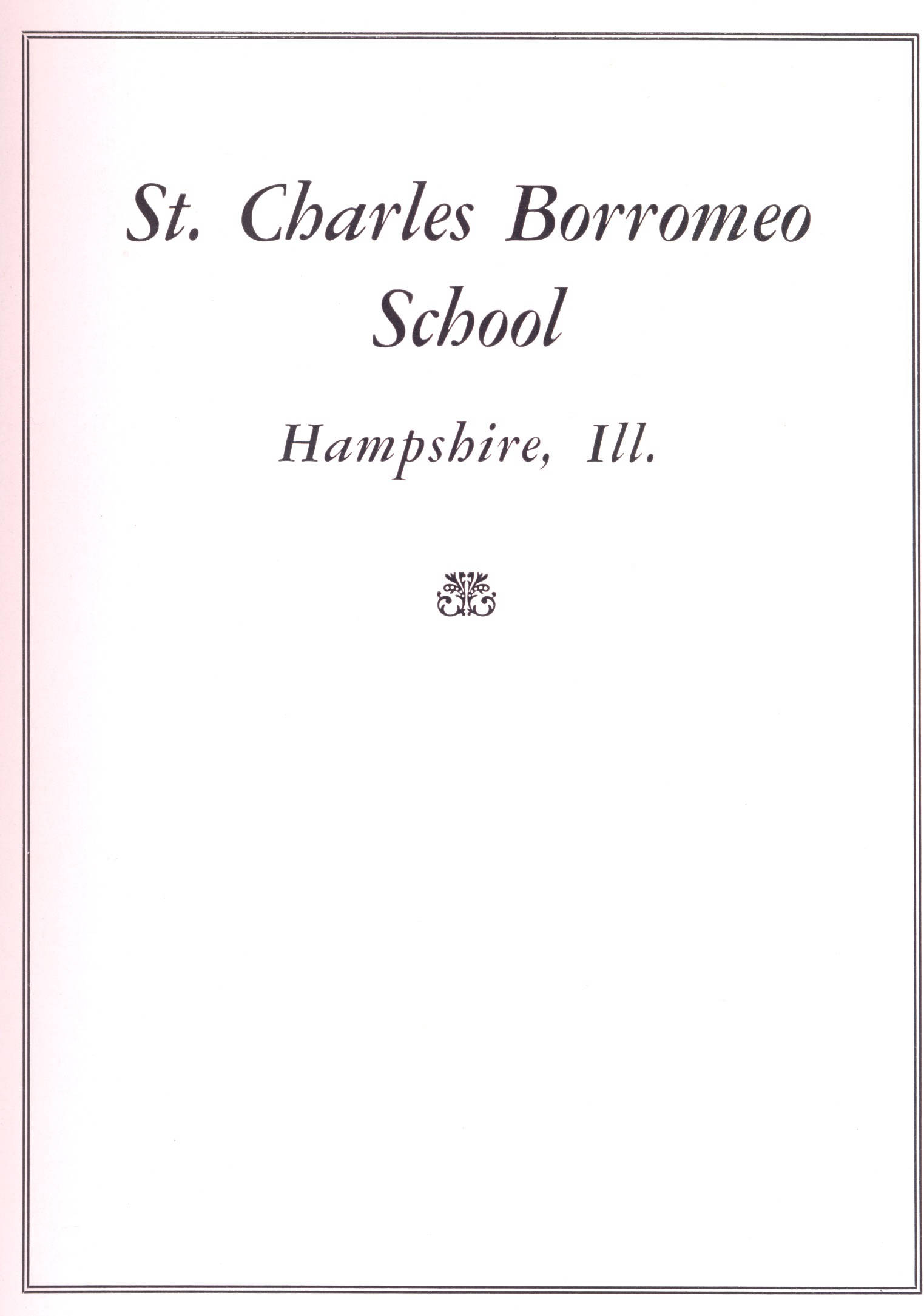 Saint Charles Borromeo, Hampshire, Illinois Wybe Jelles van der Meer