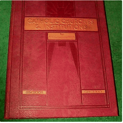 CATHOLIC CHURCHES & INSTITUTIONS ROCKFORD IL DUBUQUE IA 1930 RARE ARCHITECTURE