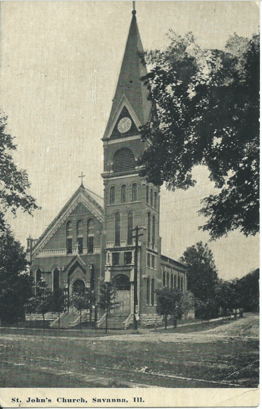 Saint John the Baptist Church, 1912, Savanna